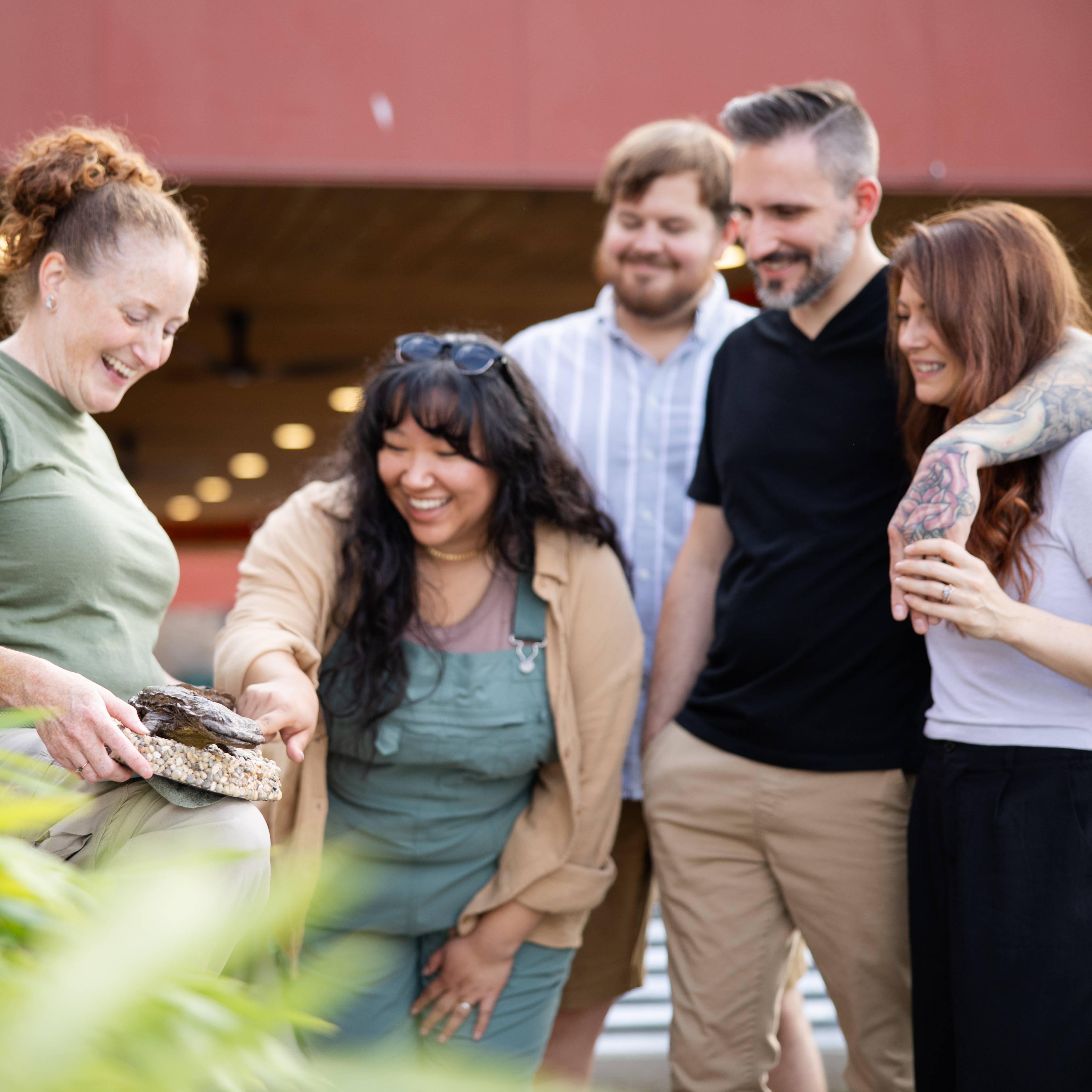 group tour at The Wilds