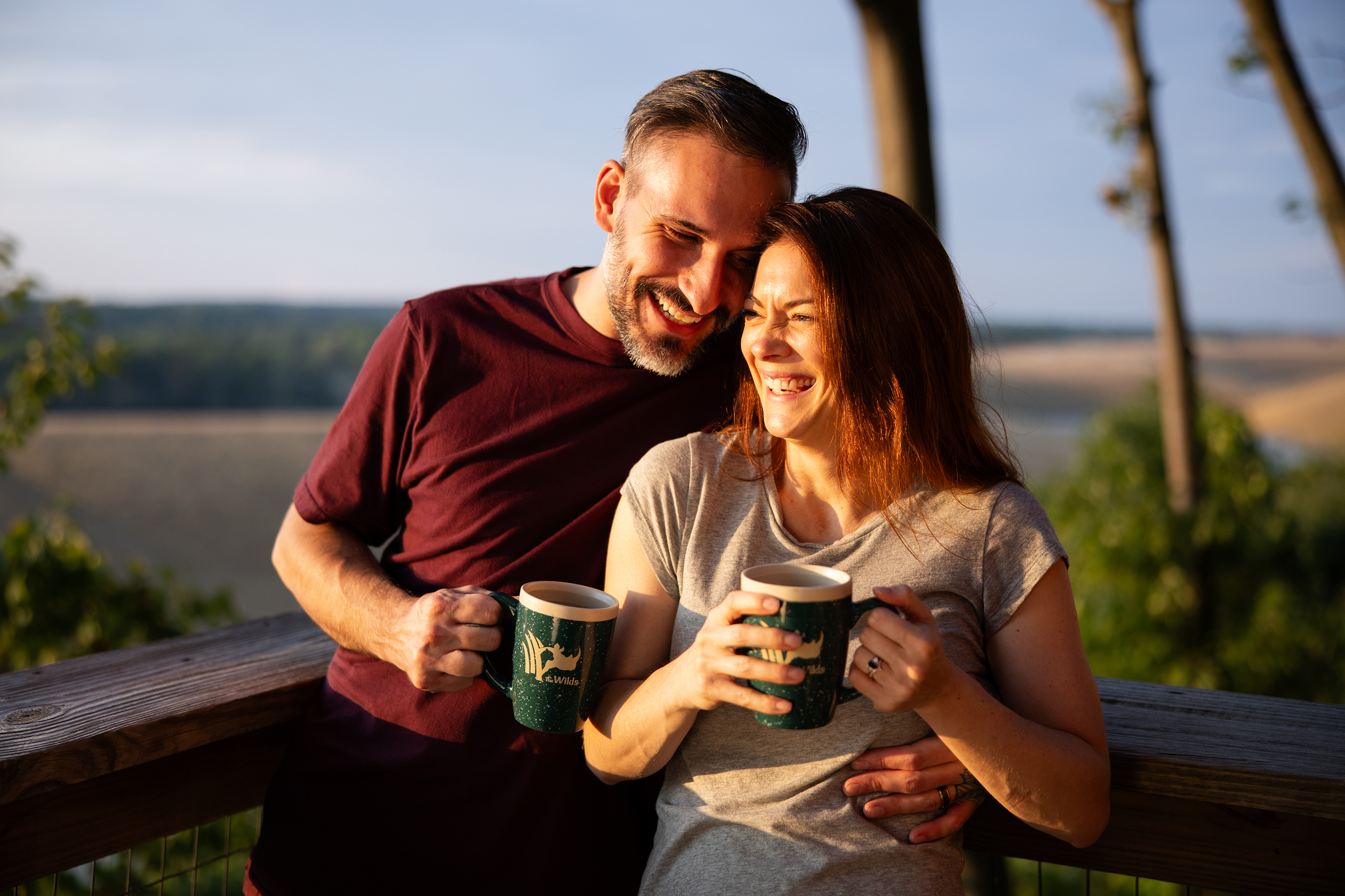 Couple at Nomad Ridge Yurts