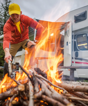 rv and fire