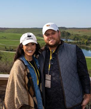 Guests posing for photo at The Wilds