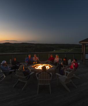 Fireside at Nomad Ridge