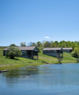 cabins on lake