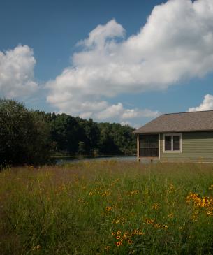 cabin exterior