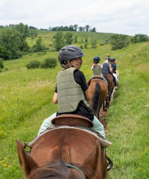 Horseback riding