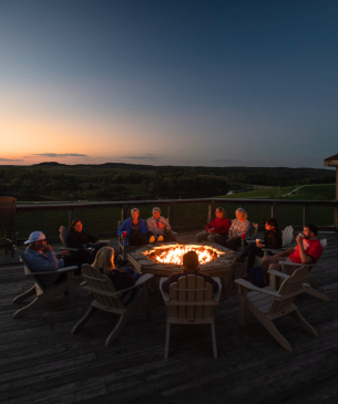 Nomad Ridge fire pit