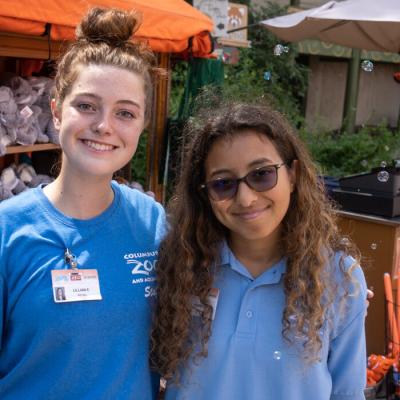 Seasonal staff at Columbus Zoo