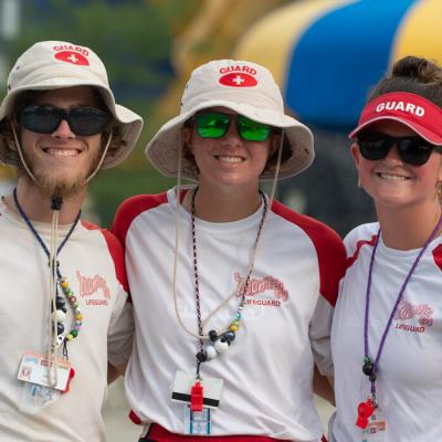 Seasonal staff at Zoombezi Bay